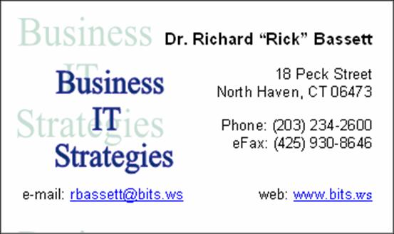 Business Consulting At the